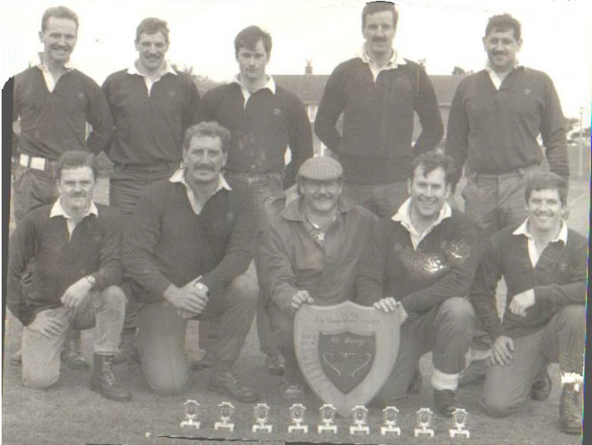 H.Q. COY. TUG OF WAR INTER COY. TROPHY 1988